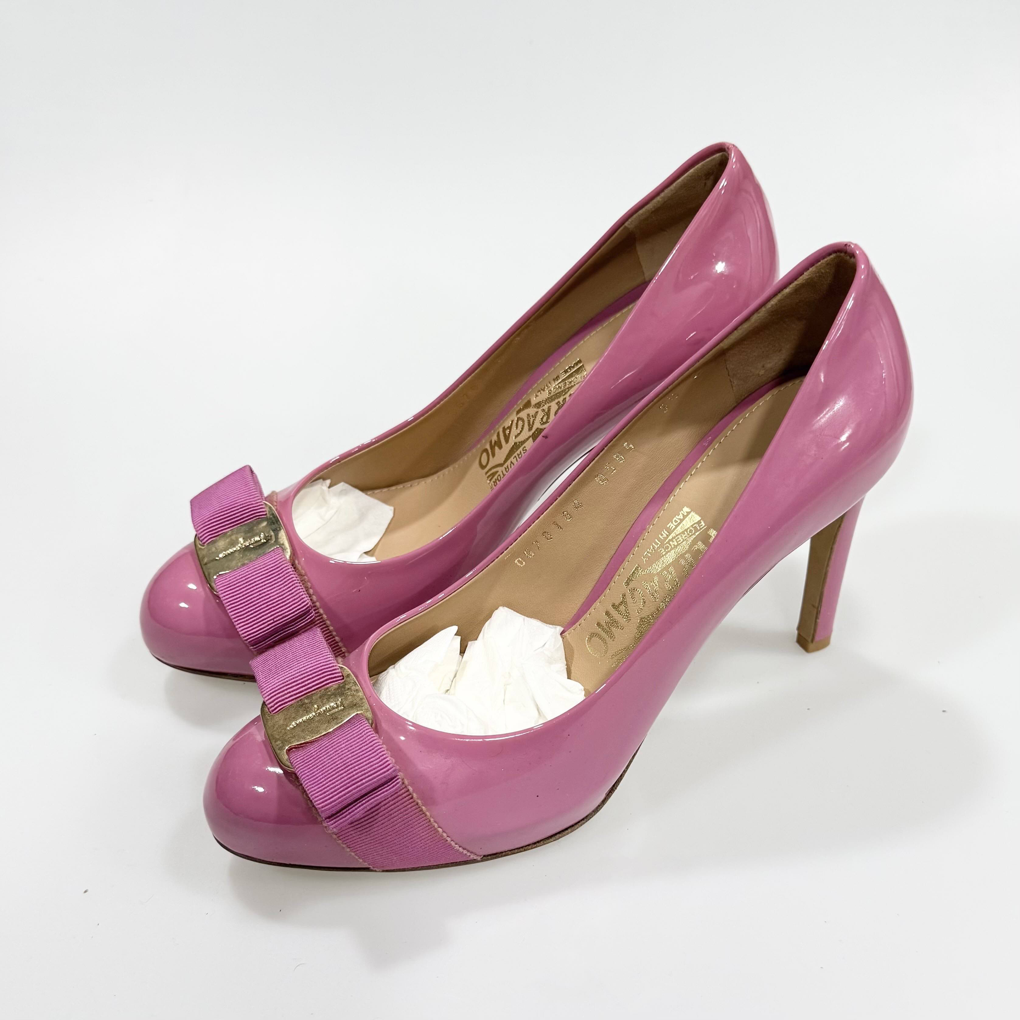 95新 FERRAGAMO/菲拉格慕 36码Ferragamo菲拉格慕 高跟鞋95新