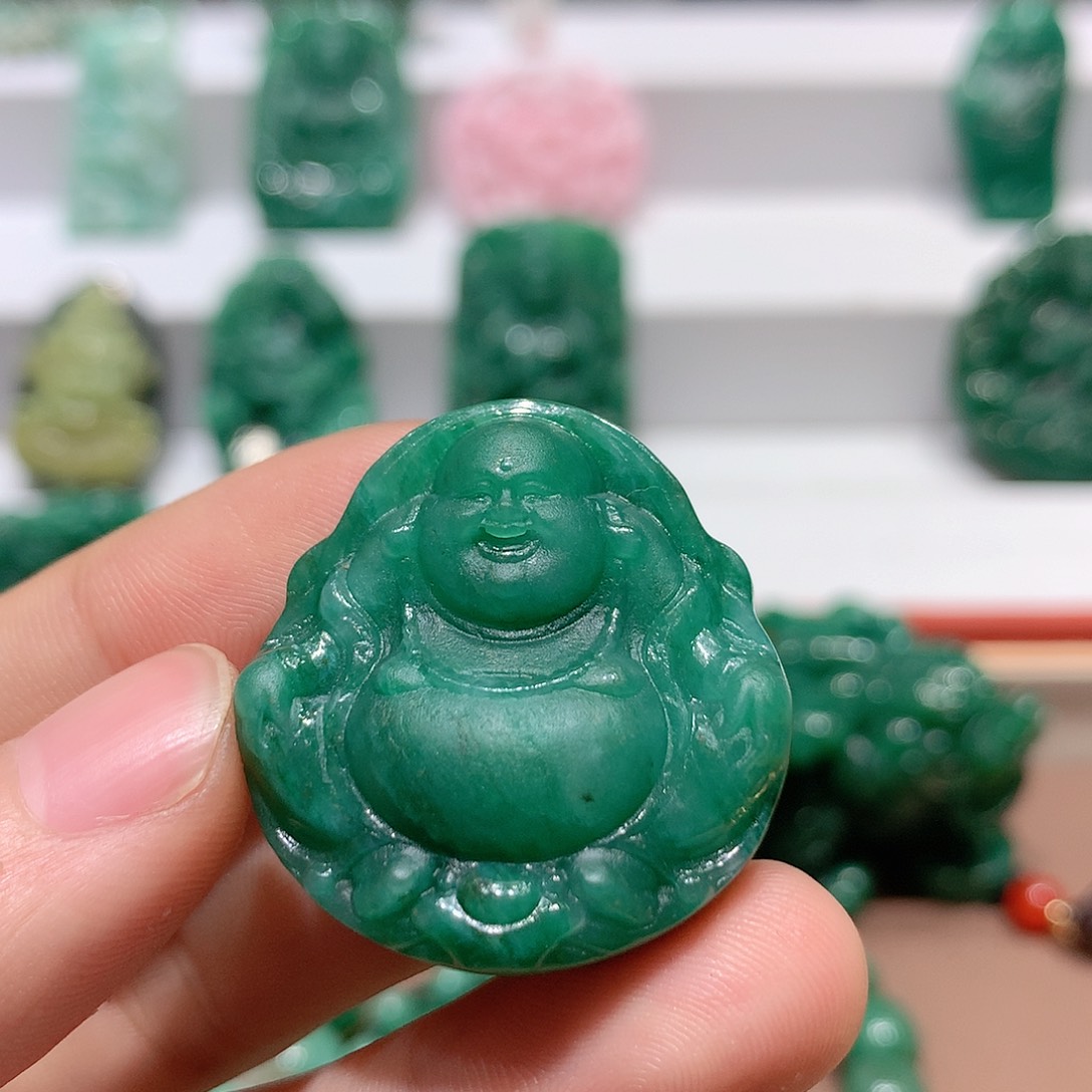 独山玉挂件未镶嵌鲲**