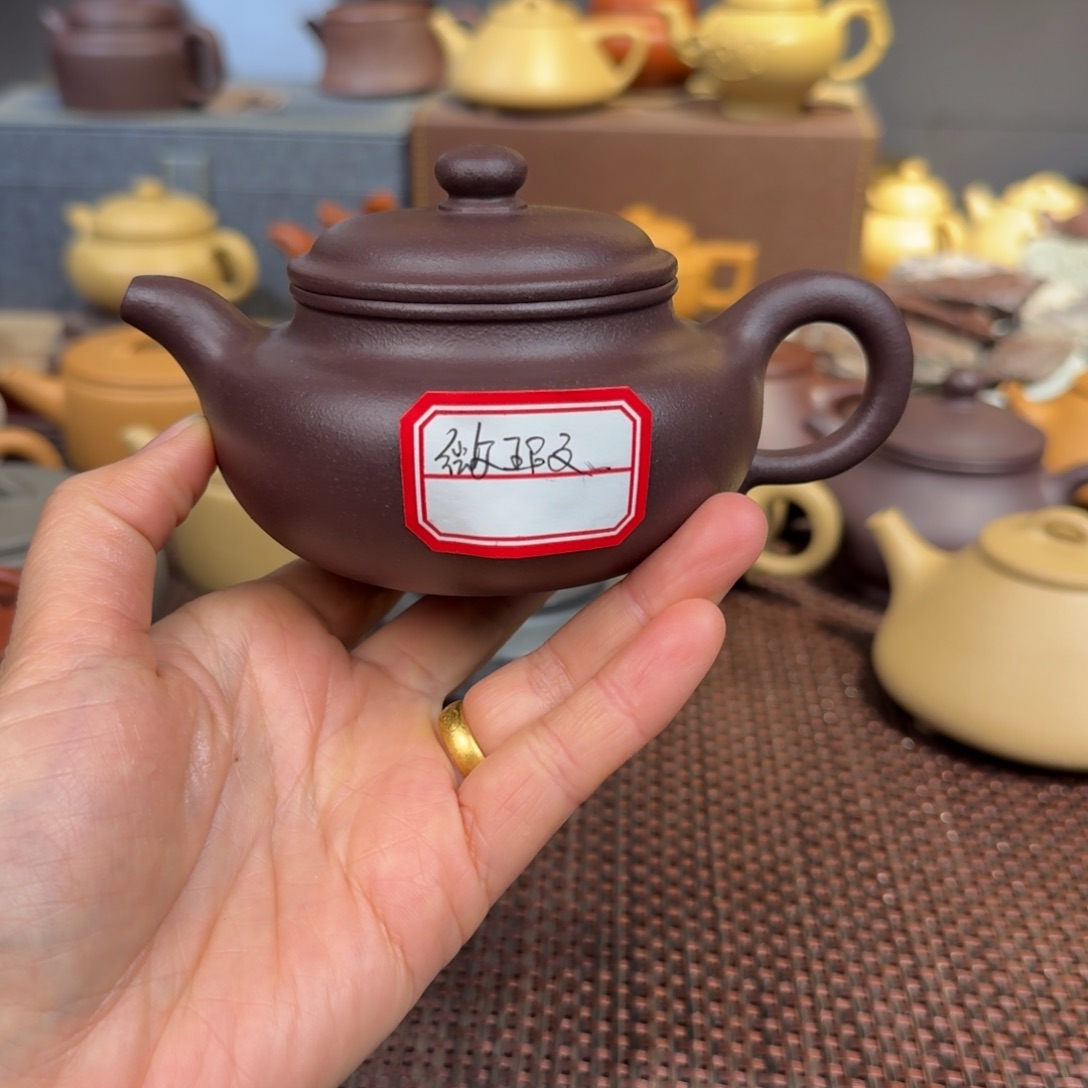 紫泥茶壶天青200毫升到手240元