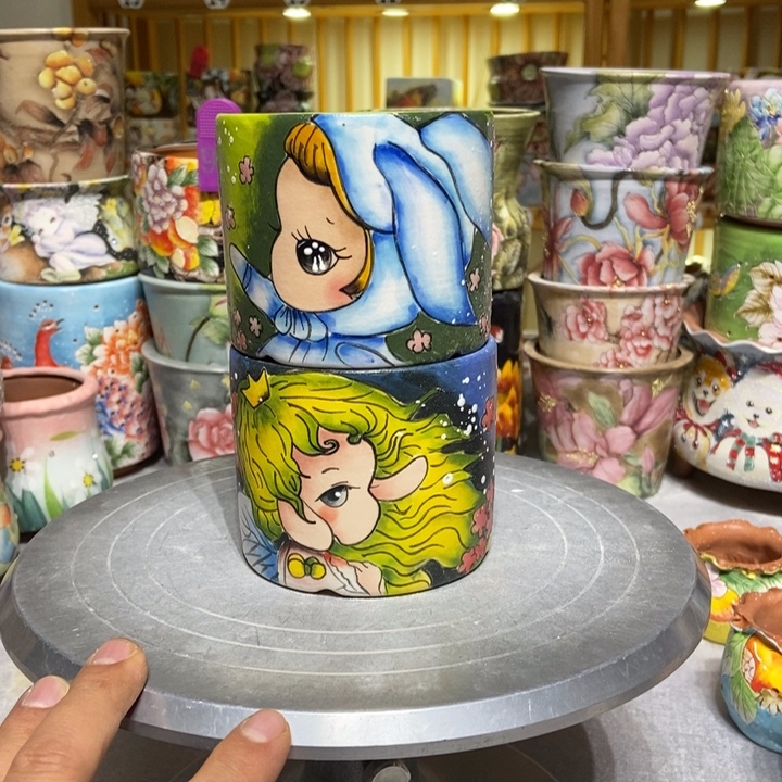 景德镇艺术手绘作品