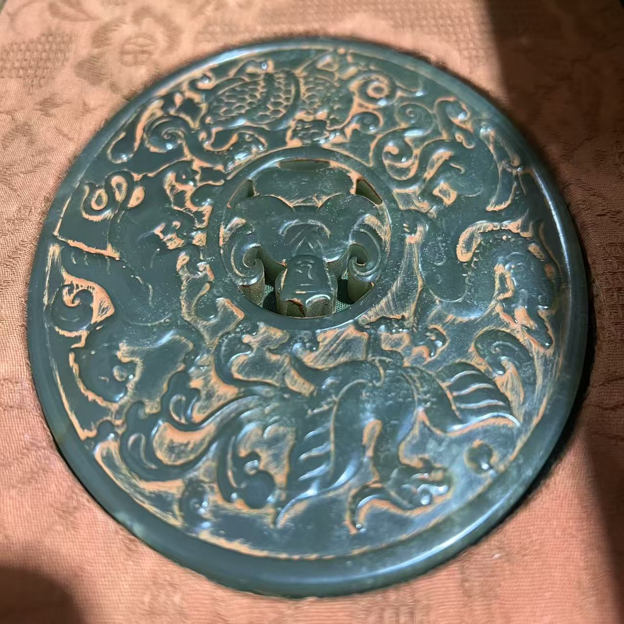 JY039/AW 玉饼/摆件