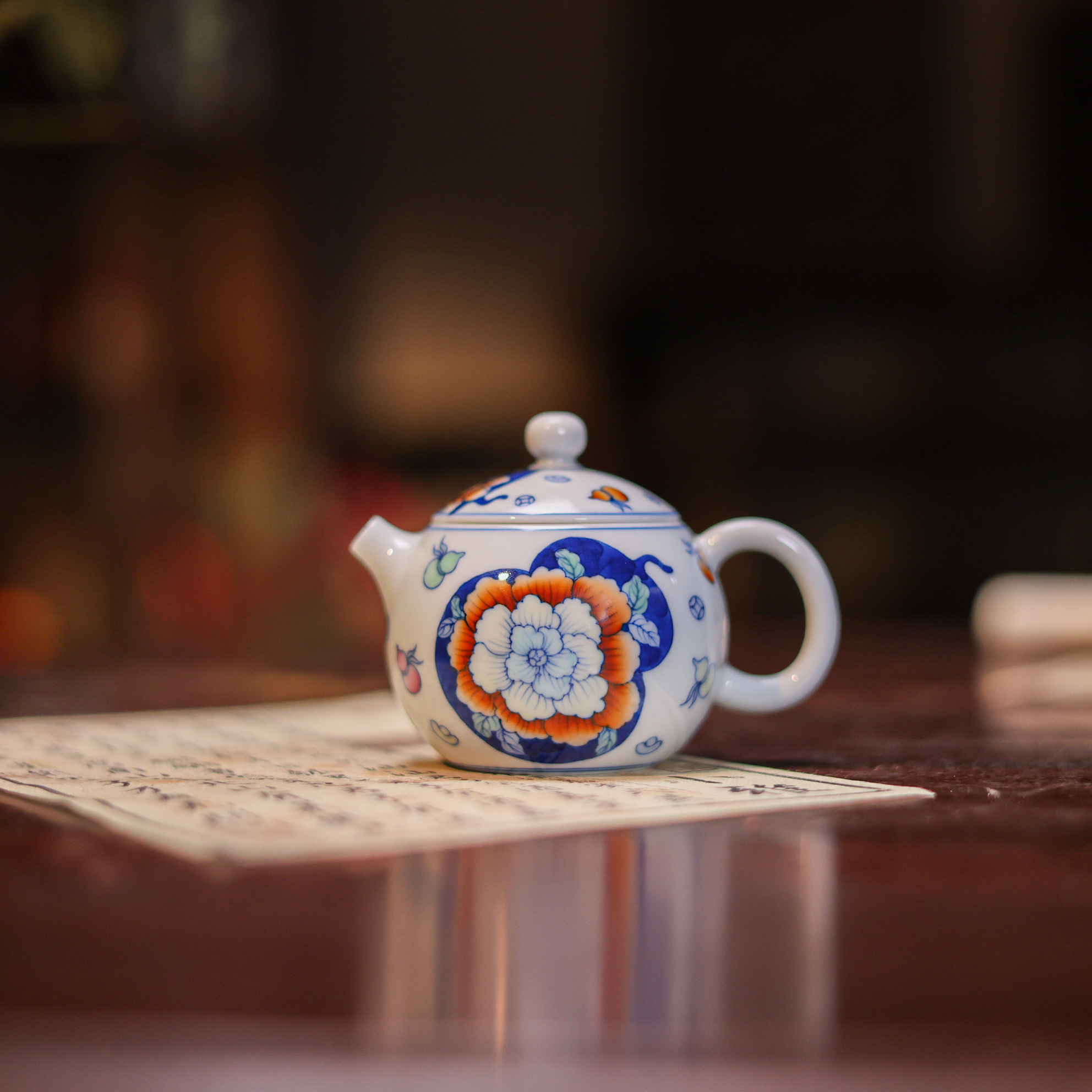 【叁山】 富贵满堂-卓君-龙蛋壶-100ml（卓君S0280）