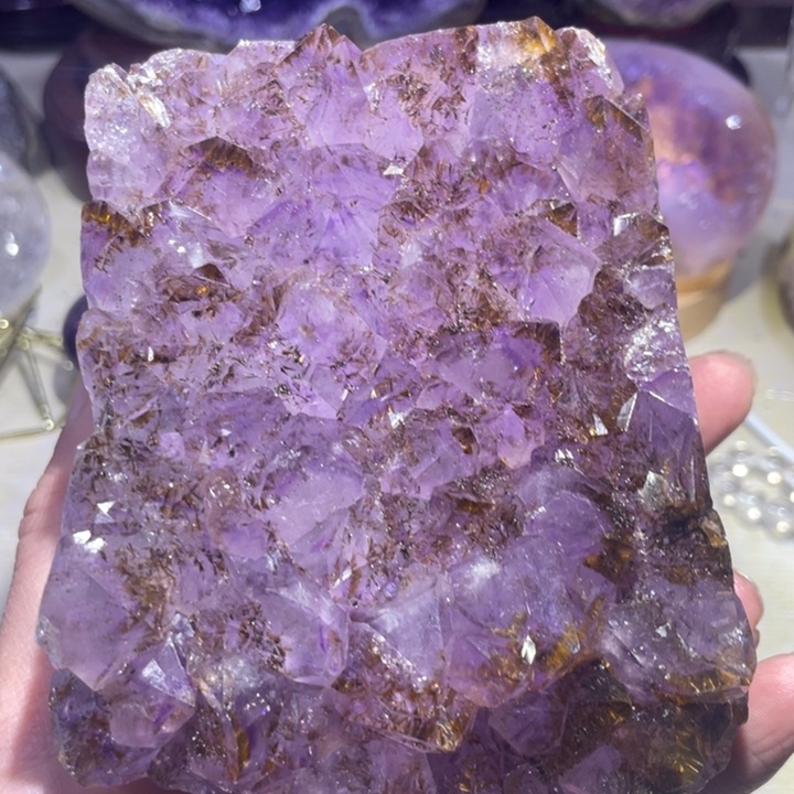 紫晶满钛晶未镶嵌