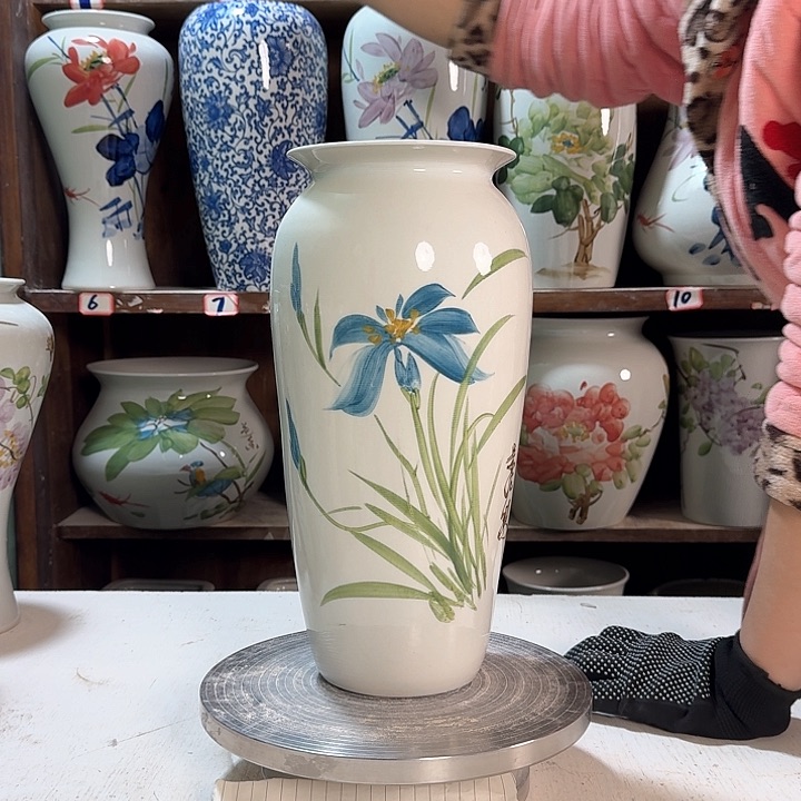 瓶高32玉兰新款陶瓷陶瓷