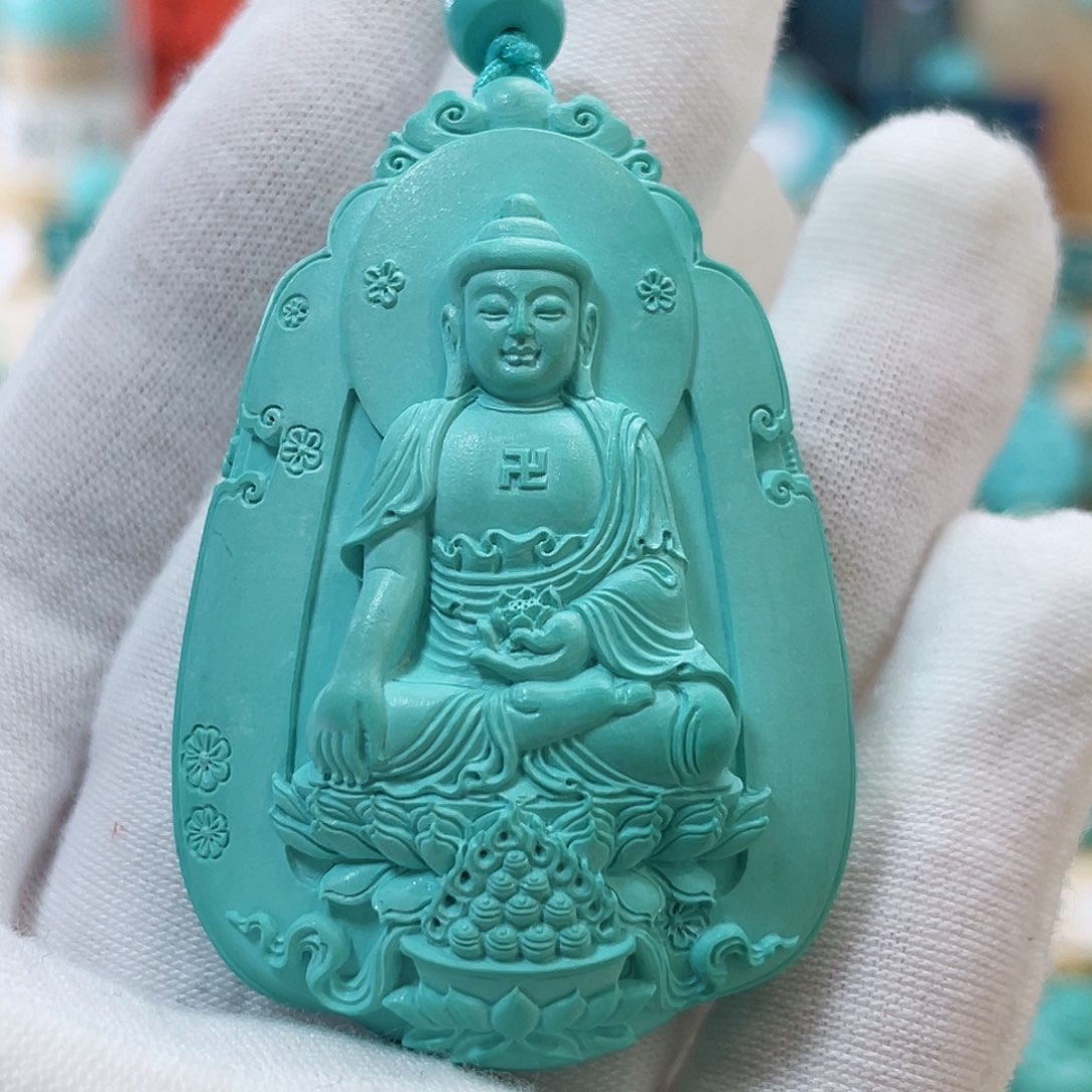 绿松石珠宝奇石未镶嵌