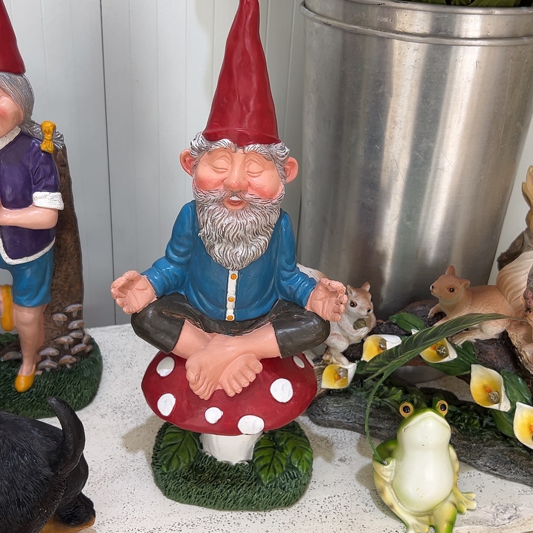 花园摆件红红火火