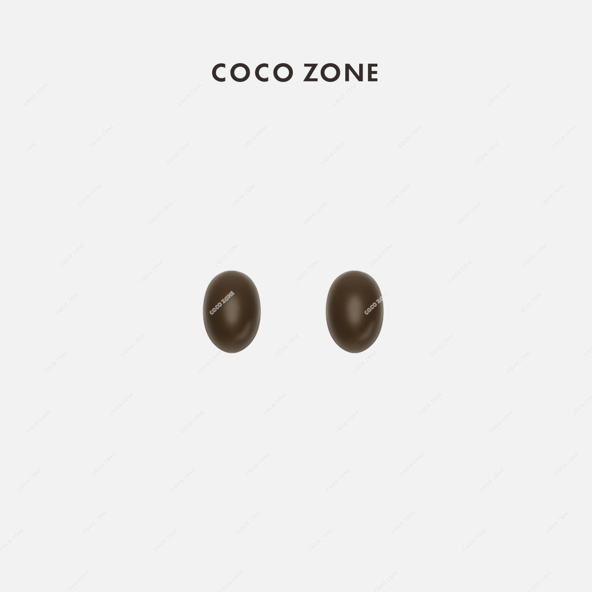 铜合金耳饰 COCO ZONE 铜合金耳饰复古圆形耳环23C30189