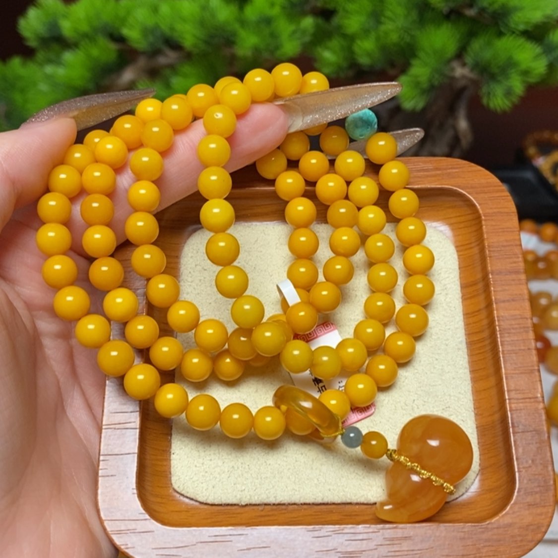 【闪购商品】未镶嵌蜜蜡手链手串