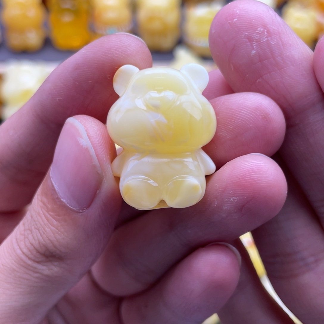 琥珀未镶嵌裸石蜜蜡