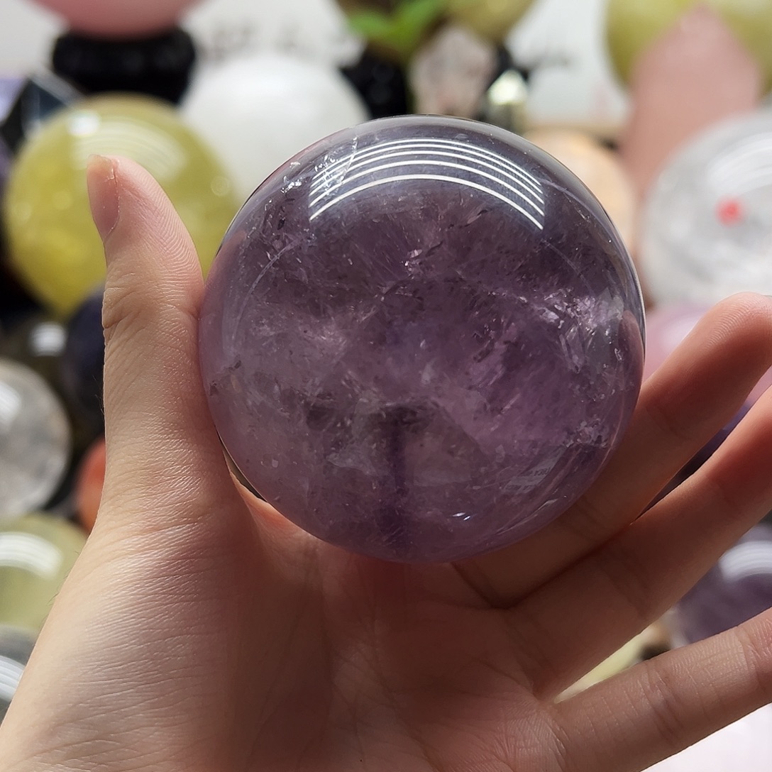 未镶嵌珠宝半成品水晶天然水晶球追求完美慎入卡6.4