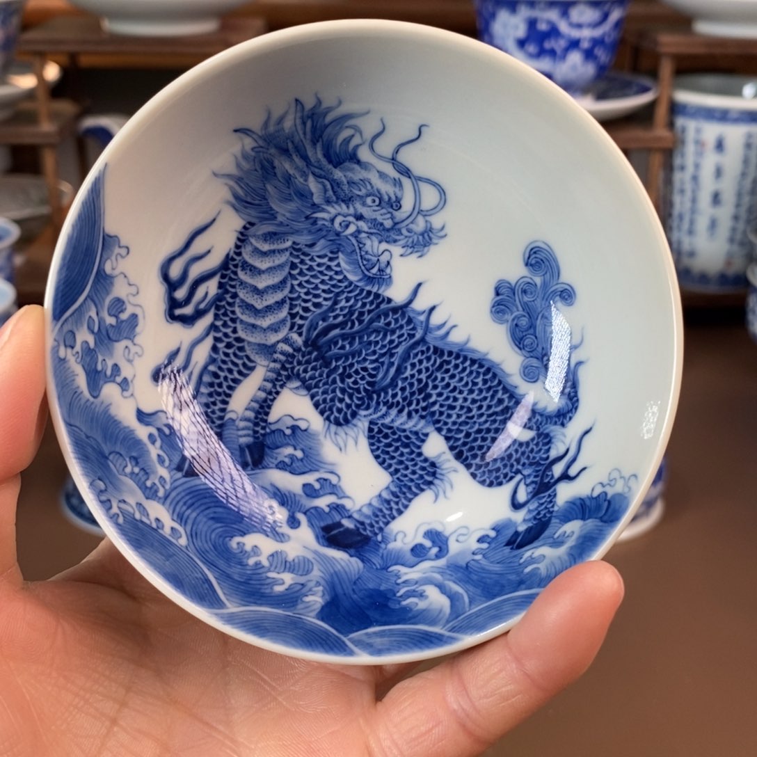 杯景德镇陶瓷手工手绘