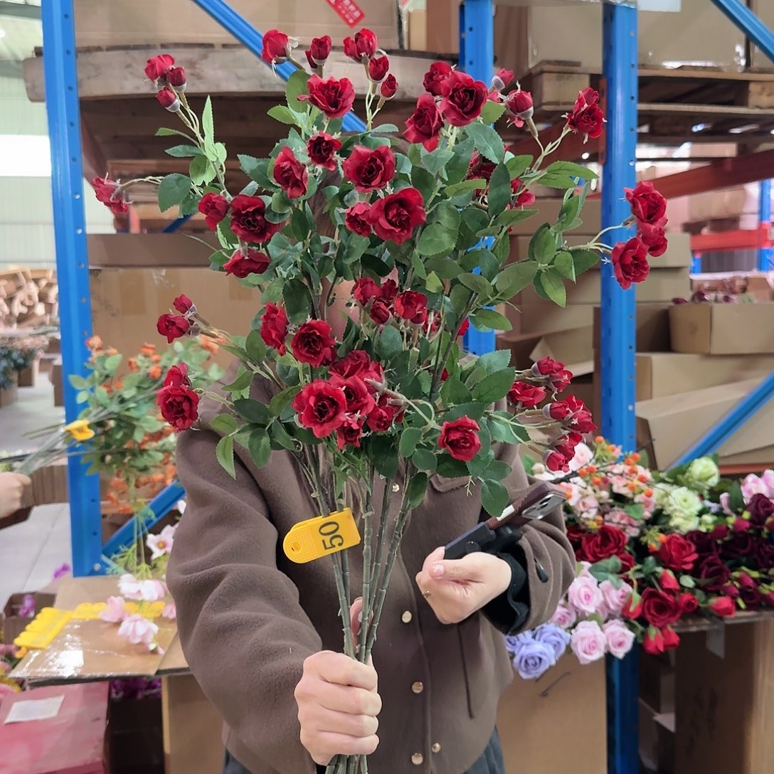 50号「闪购」仿真花，公主请下单