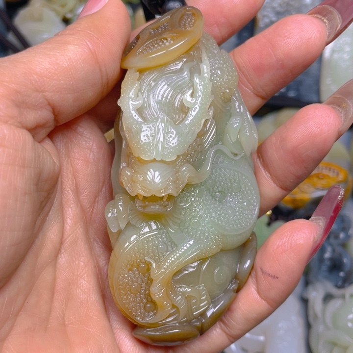 和田玉挂件未镶嵌