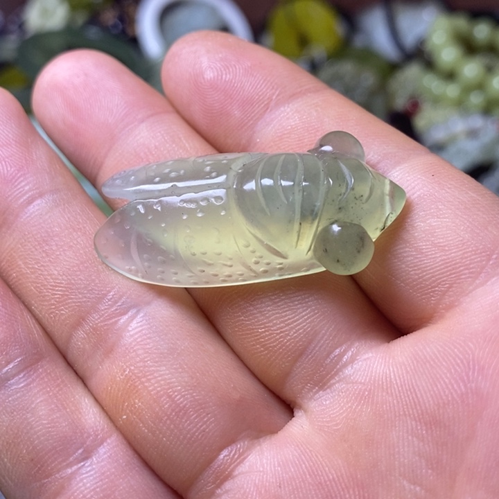 岫玉岫玉颈饰未镶嵌