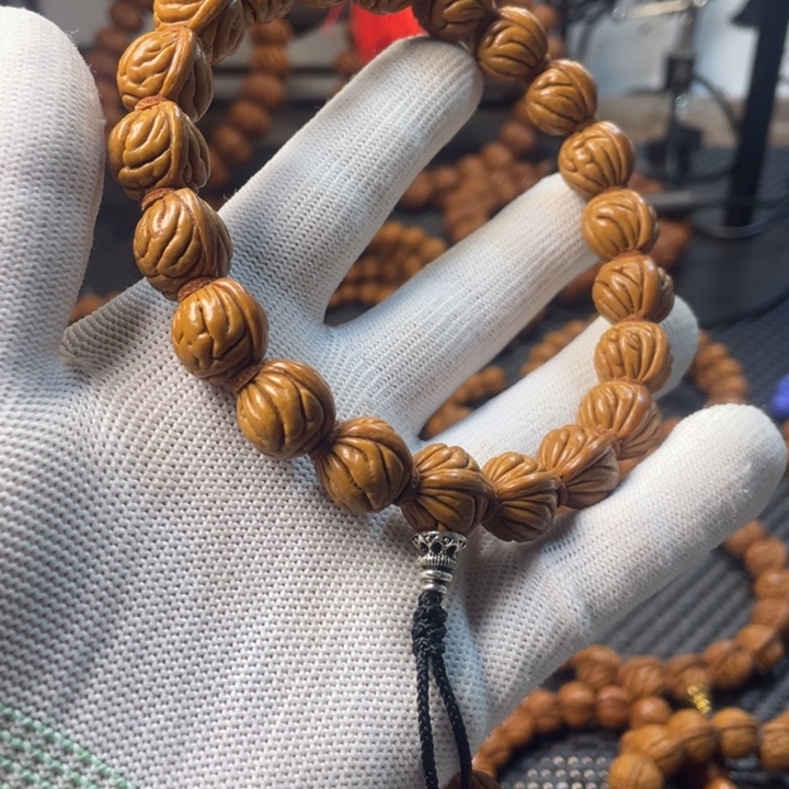 桃木秦岭野生龙纹桃核