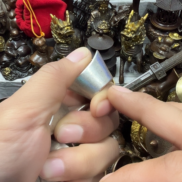 顺顺利利，铜器摆件