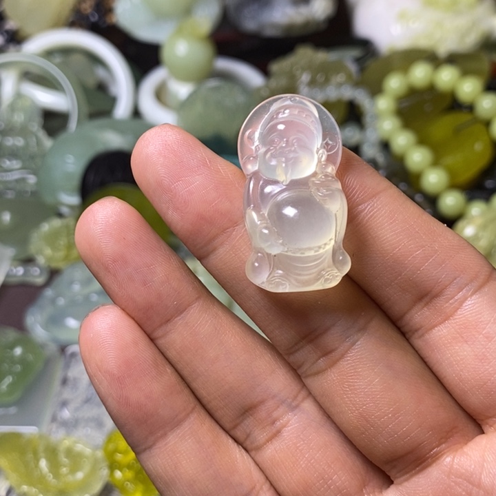 岫玉岫玉颈饰未镶嵌