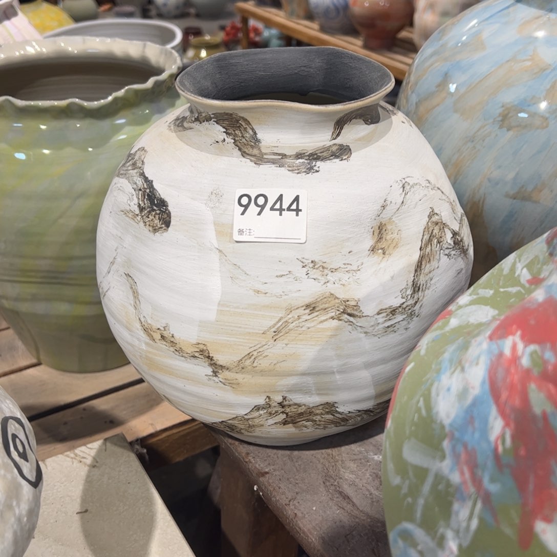 瓷片9944高27口10.5默认无孔的