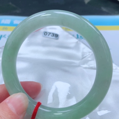 翡翠手镯未镶嵌0739号