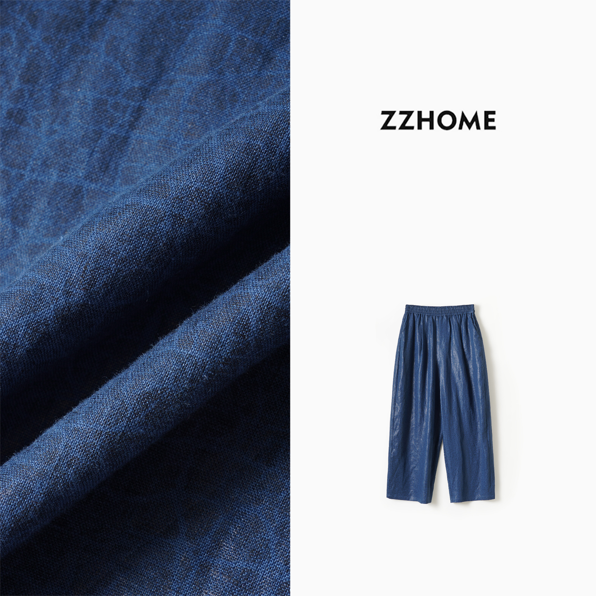 ZOZO HOME | 返璞时髦精定染汉麻日常通勤百搭弧形空气裤q174128p