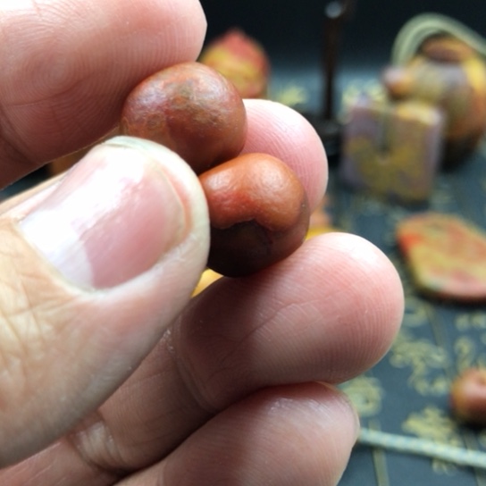 飞***天玛瑙/玉髓未镶嵌配珠挂件