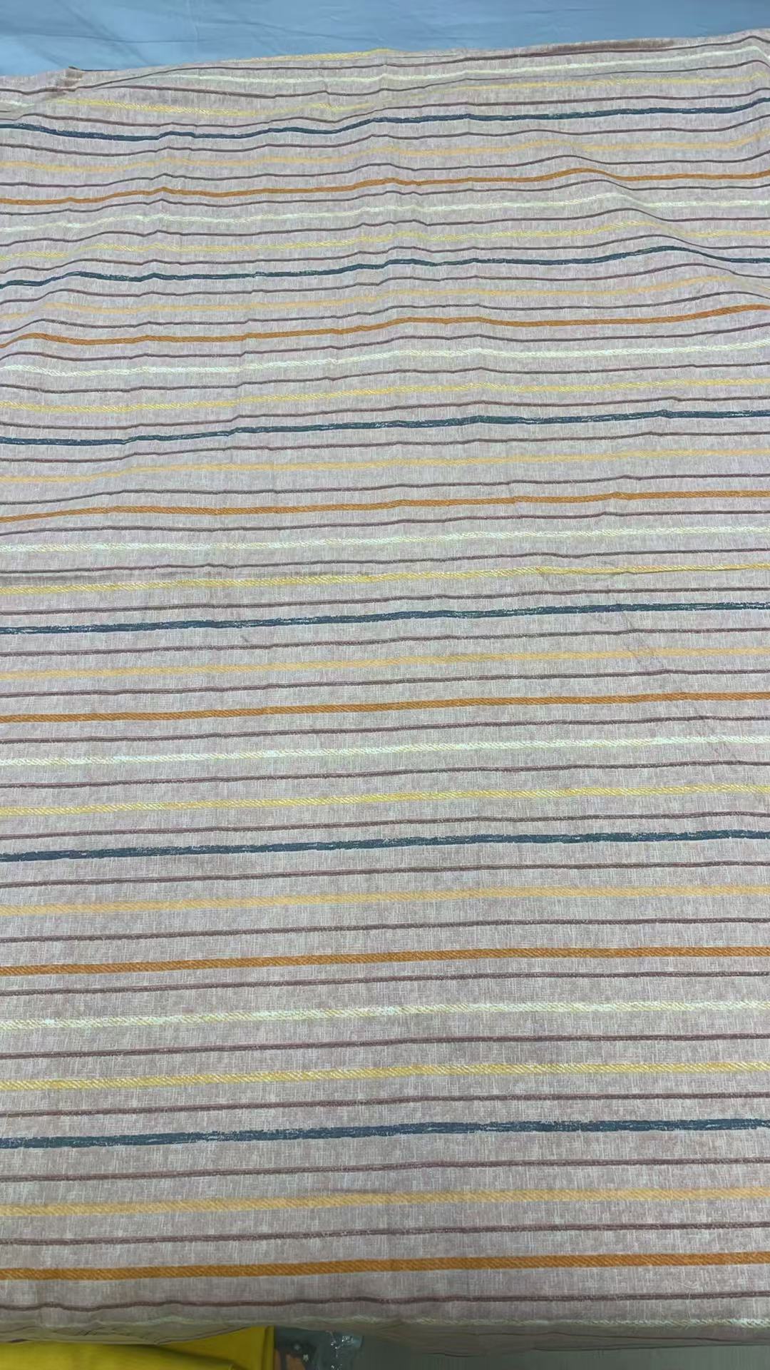 【铭哥家】超值福利百分百纯棉斜纹加厚圆角磨毛床单-幸福条纹