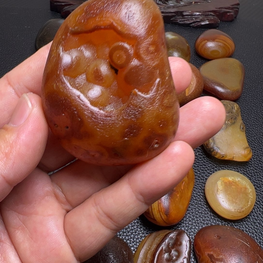 灵***缘瓷片马达加斯加奇石