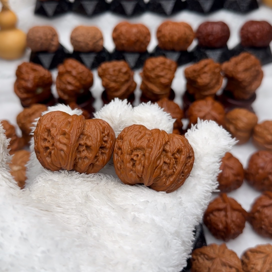 吊坠文玩核桃43老款元宝