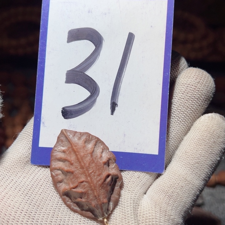 手串桃核季***鱼异形树叶核桃31