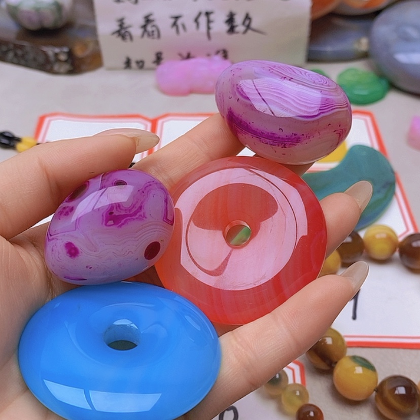 【闪购商品】未镶嵌玛瑙/玉髓珠宝半成品用****8