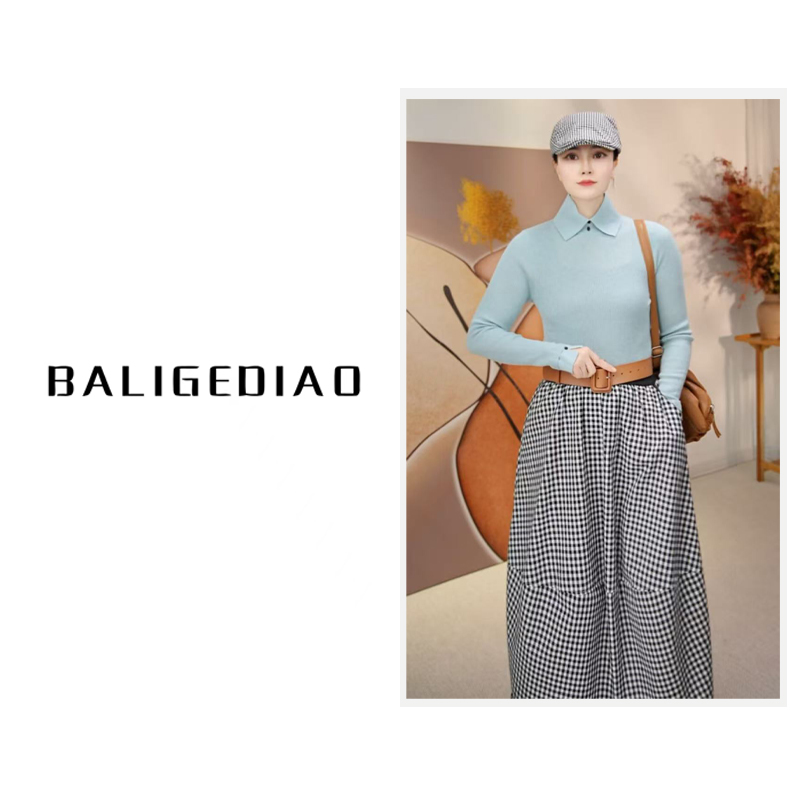 【精致丽人毛衣】法式精致细羊毛上衣250195