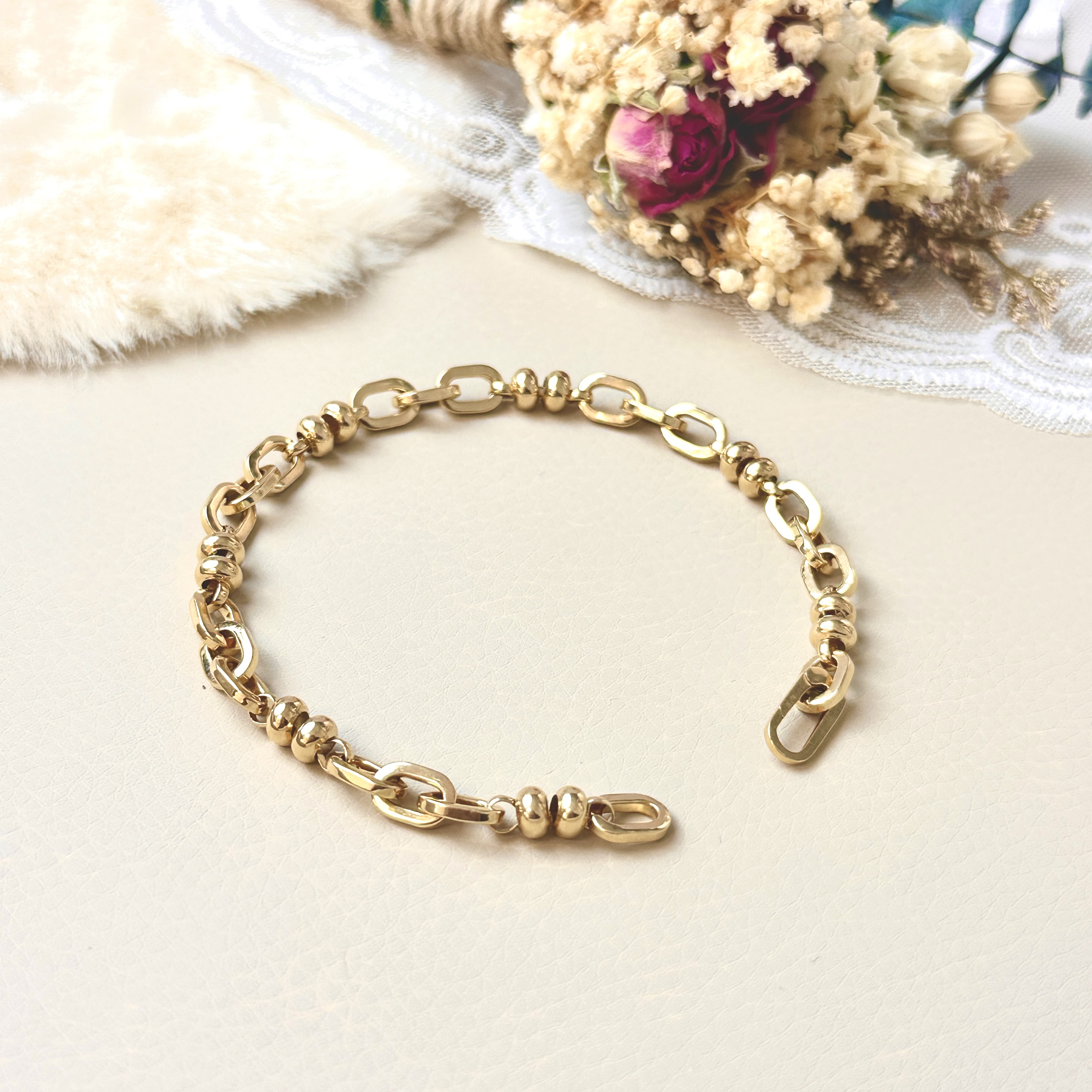 【美控MK】18k金阿瑞斯手链重金版本/进口/气质欧美多样性发其一