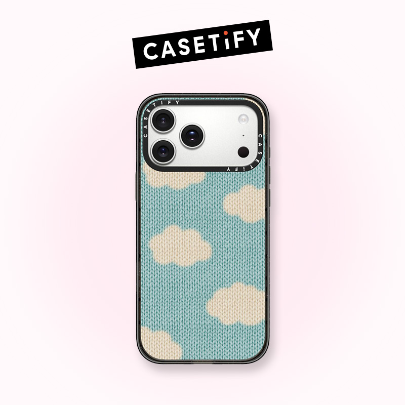 CASETiFY 针织云朵 手机壳保护套防摔 适用于苹果iPhone16/17