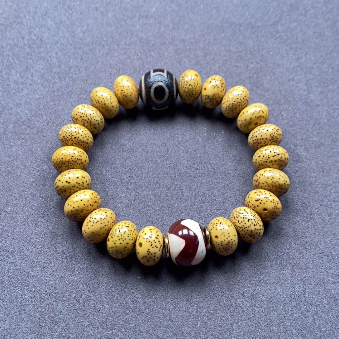 菩提把件未镶嵌星月