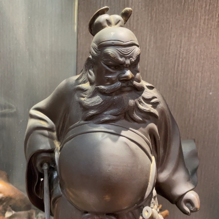 钟馗茶道具摆件摆件