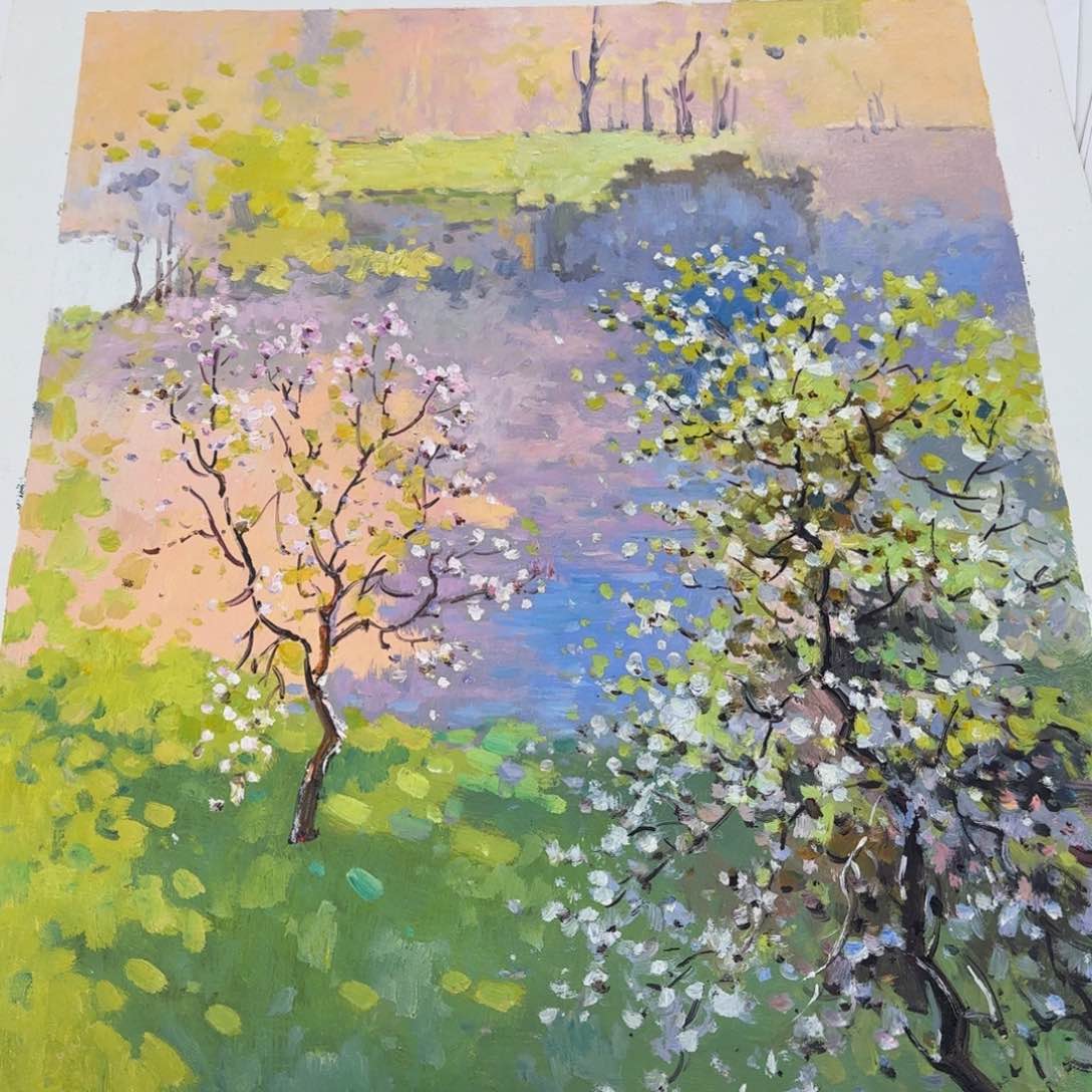 油画好的我真的好