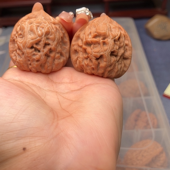 文玩核桃把件金字塔38