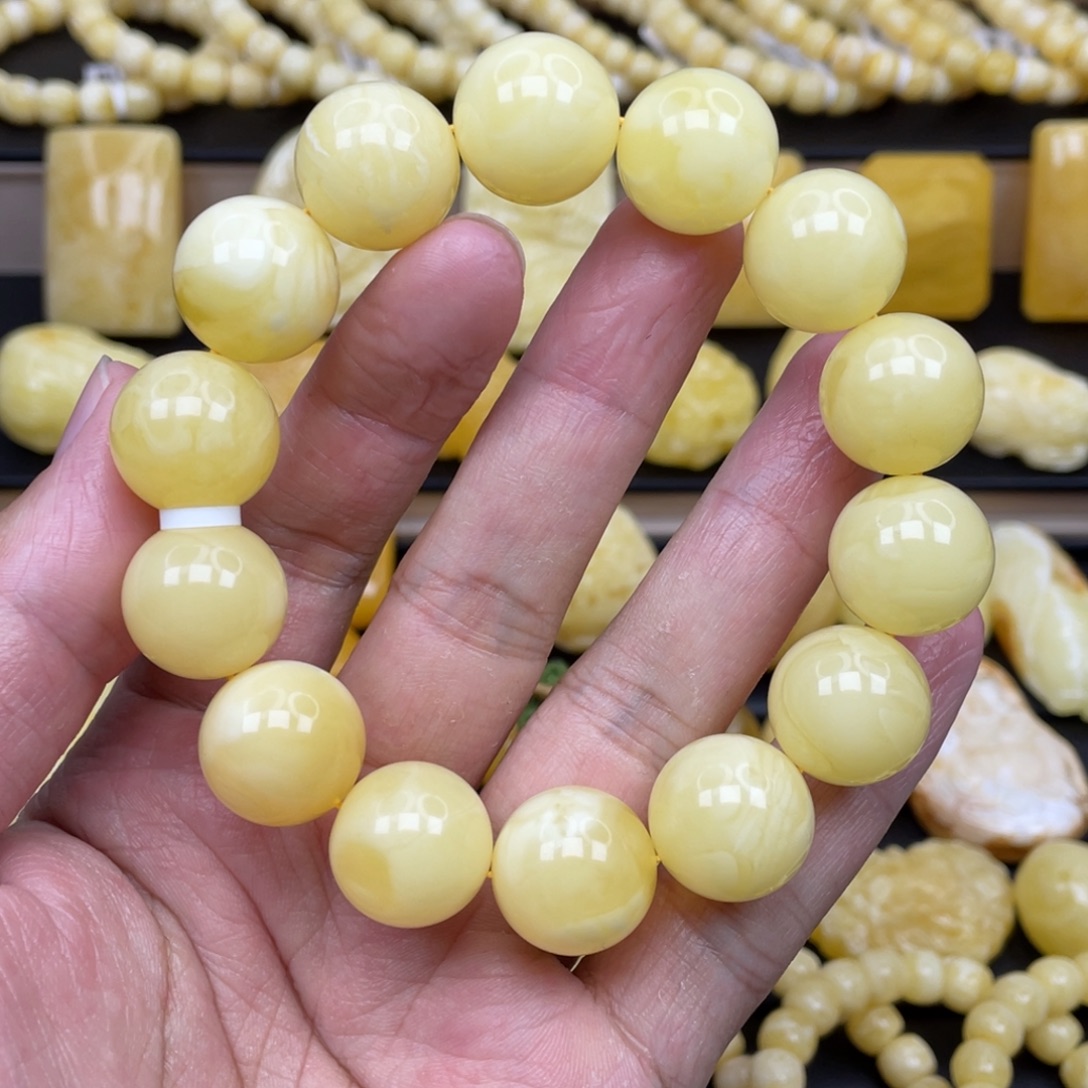 对***中琥珀未镶嵌裸石琥珀蜜蜡