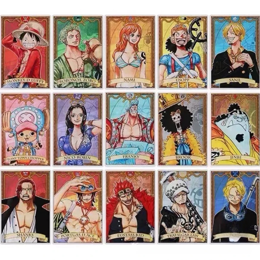 【拆包】海贼王数据卡1弹三分之一转盘