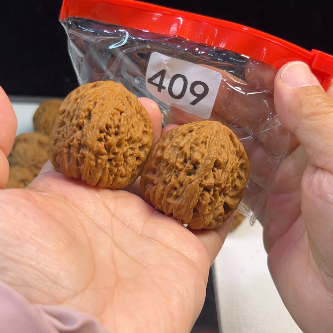 吊坠文玩核桃高炮拉丝凹底39丑将