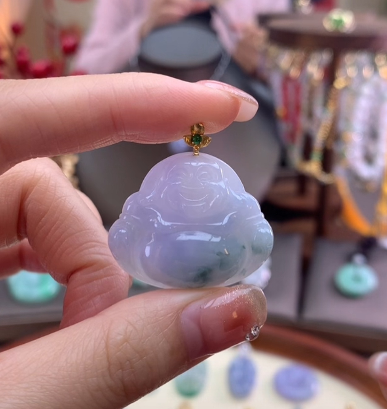 天然缅甸A货吊坠