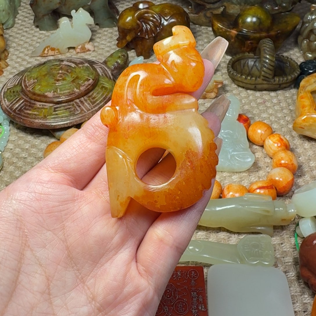 吊坠白玉菩提挂件