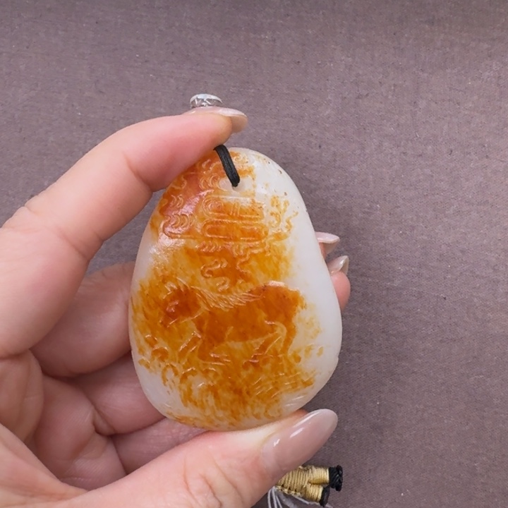 未镶嵌和田玉挂件