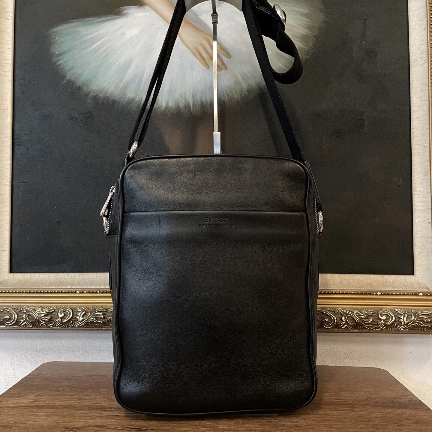 95新 BALLY/巴利 bally单肩包/007458/尺寸18*26