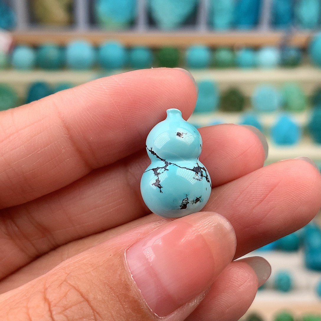 未镶嵌绿松石珠宝奇石