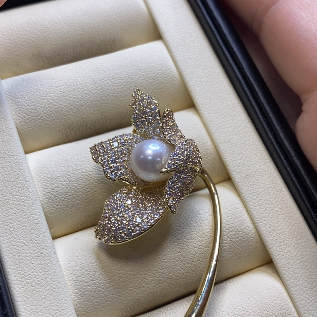 淡水珍珠胸饰未镶嵌微瑕