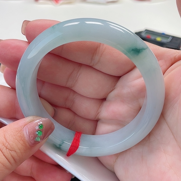 翡翠手镯未镶嵌缅甸翡翠手镯59圈