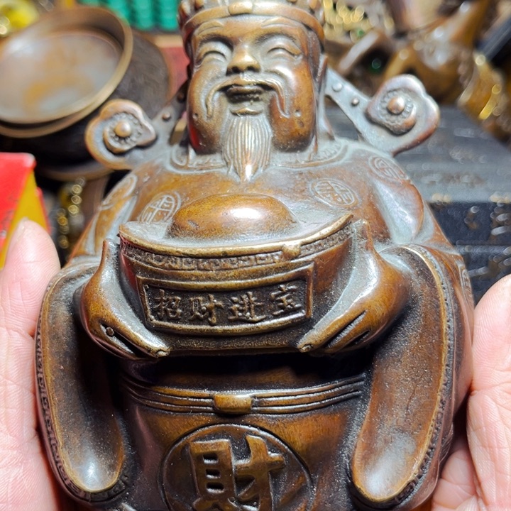 铜器摆件收收藏藏