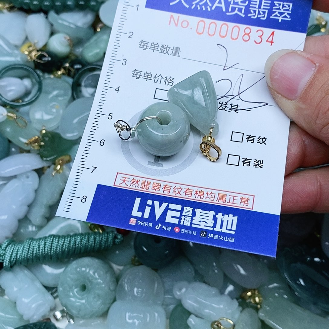 翡翠吊坠(赠链)未镶嵌