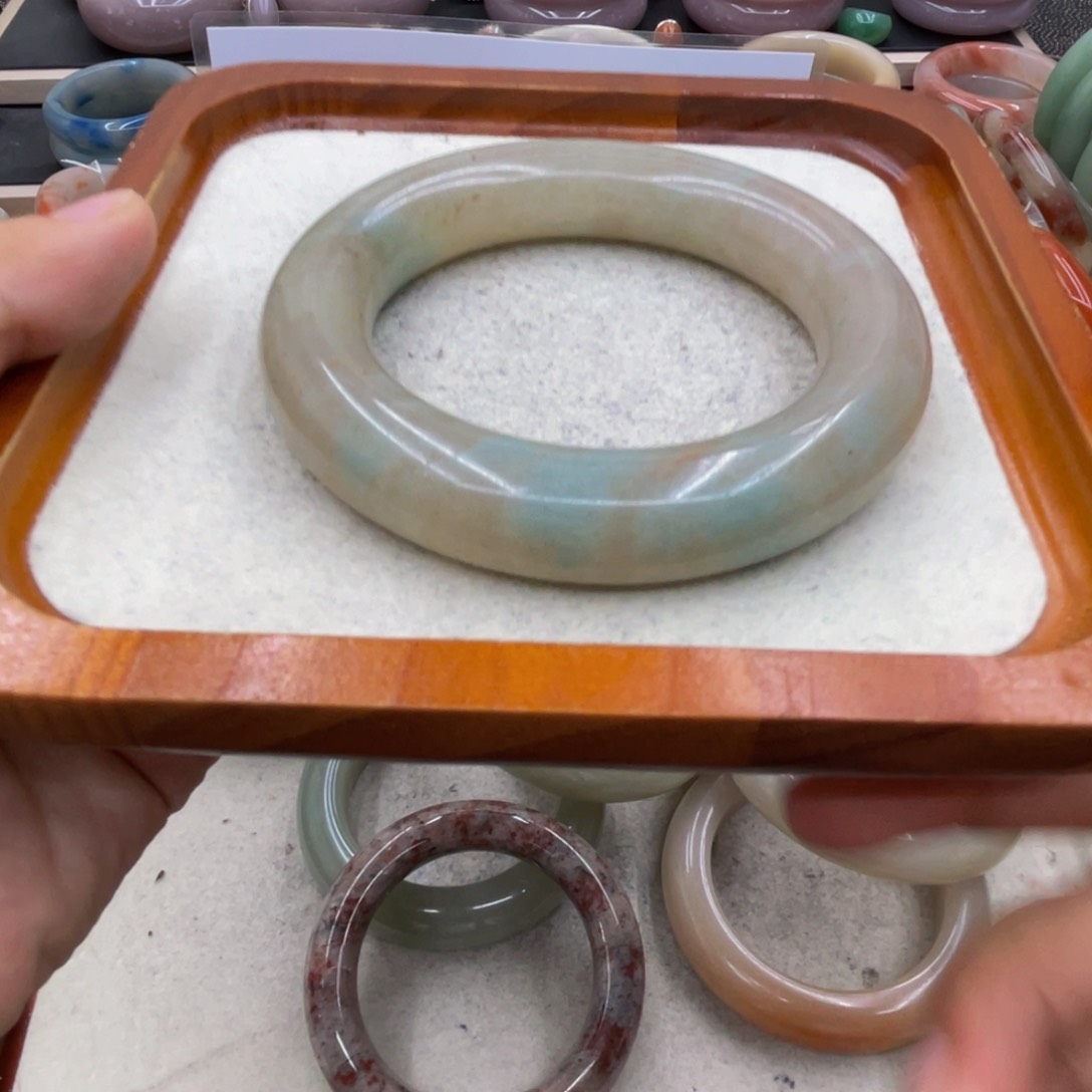 石英质玉圈口58未镶嵌